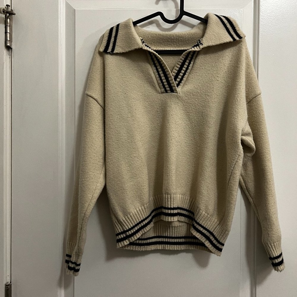 Cream Blouse Size S